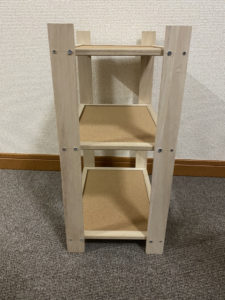 【DIY】１００円均一で棚作り！