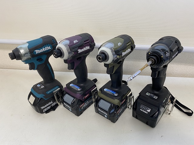 マキタ vs ハイコーキ｜インパクトドライバーどっちがおすすめ？徹底比較